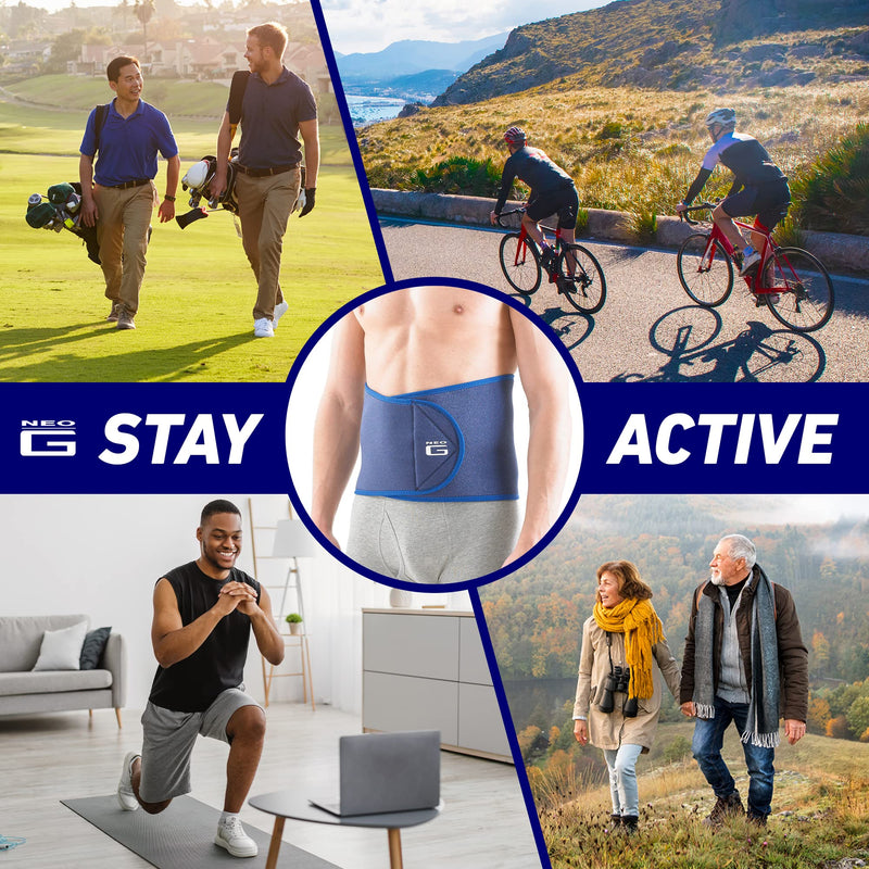 Neo-G Waist Back Support Brace - for Lower Back Pain Relief, Muscle Spasm, Sprains, Tired Muscles, Arthritis, Injury Recovery - Adjustable Compression Lumbar Support Belt - Class 1 Medical Device - NewNest Australia