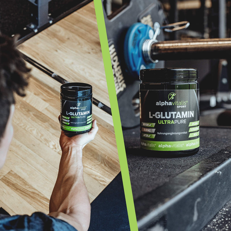 L-glutamine powder ULTRA - 99.95% pure - 1000g - neutral - vegan - gluten-free - lactose-free - finest L-glutamine powder in premium quality 1 kg (pack of 1) - NewNest Australia