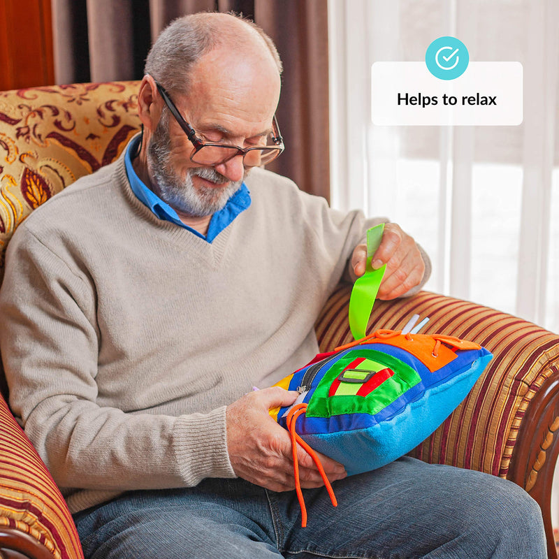 Nest pillow cover for dementia sufferers | Employment for seniors | Senior employment | Dementia employment hands | Helps For Alzheimer's, Dementia, Asperger's, Autism Pillow Cover - NewNest Australia