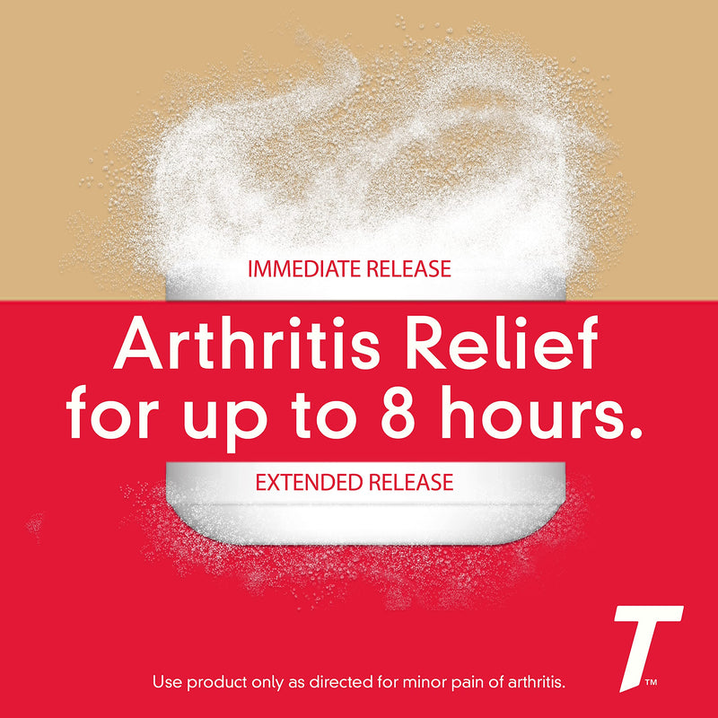 Tylenol 8 Hour Arthritis Pain Relief Extended Release Tablets, 650 mg Acetaminophen, Joint Pain Reliever & Fever Reducer Medicine, Oral Caplets for Arthritis & Joint Pain, 100 ct - NewNest Australia