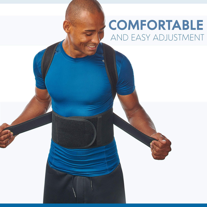 Back Brace Posture Corrector for Men and Women - Adjustable Posture Back Brace for Upper and Lower Back Pain Relief - Muscle Memory Support Straightener (Small) Small - NewNest Australia
