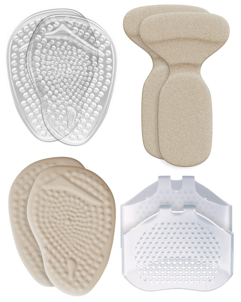Dooxas Bunion Cushion For High Heels Shoes Metatarsal Pads For Women - Soft Gel Shoe Insoles Relieve Foot Pain - An Innovative Insoles Shape Design Adhesive Comfort, All In One - NewNest Australia