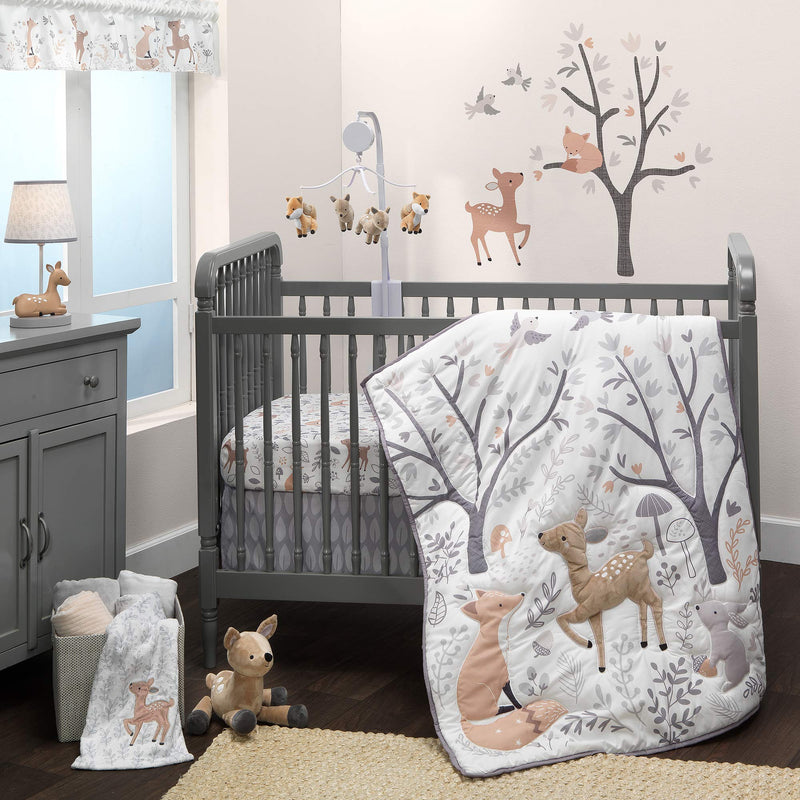 NewNest Australia - Bedtime Originals Deer Park Musical Baby Crib Mobile, Multicolor 