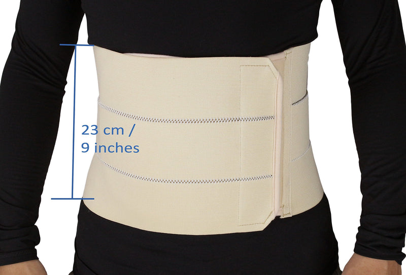 Obbomed Mb-2310Ns 3 Bands Breathable Elastic Belt Abdominal Support Belt Post-Surgery Postpartum Injury Umbilical Hernia Trimming Waist And Abdomen - S: 56.0-86.3 Cm - NewNest Australia