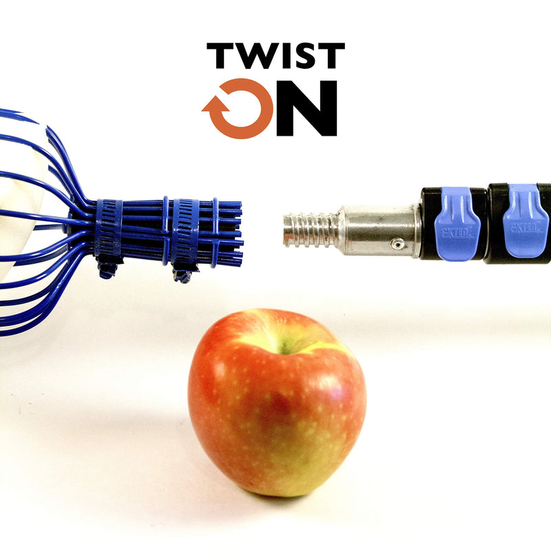 EVERSPROUT Twist-On Fruit Picker Basket | Twists onto Standard US Threaded Pole (3/4-inch ACME) | Fruit Harvester Attachment (Head Only, Pole Not Included) - NewNest Australia