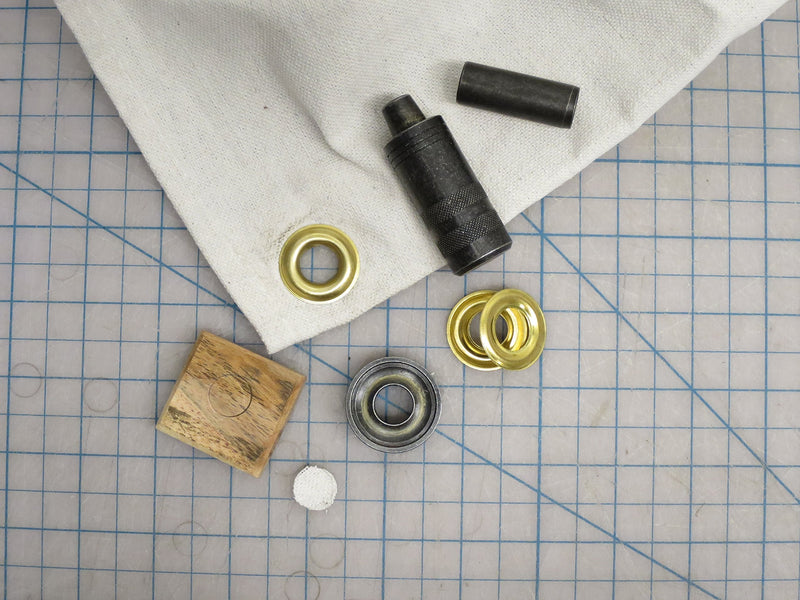 General Tools 71262 Grommet Kit with 24 Rustproof Solid Brass Grommets, 3/8 Inch - NewNest Australia