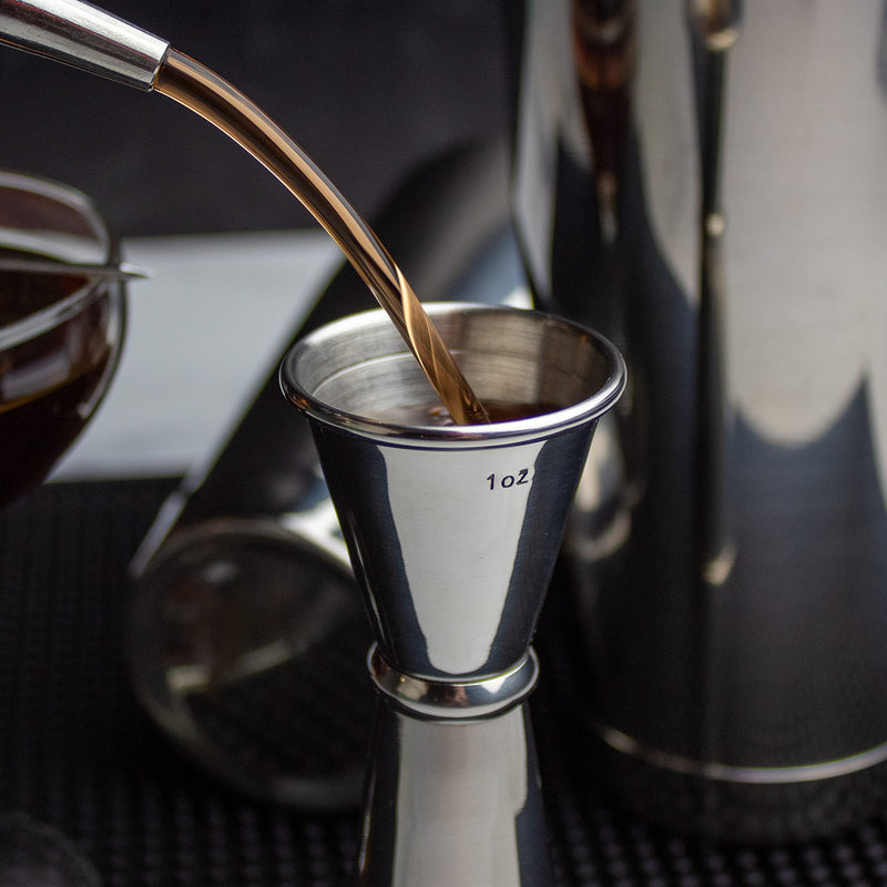 The Art of Craft Japanese Jigger: 1oz 2oz Stainless Steel Double Cocktail Jigger with Measurements Inside  Measuring Tool for Bartenders - NewNest Australia