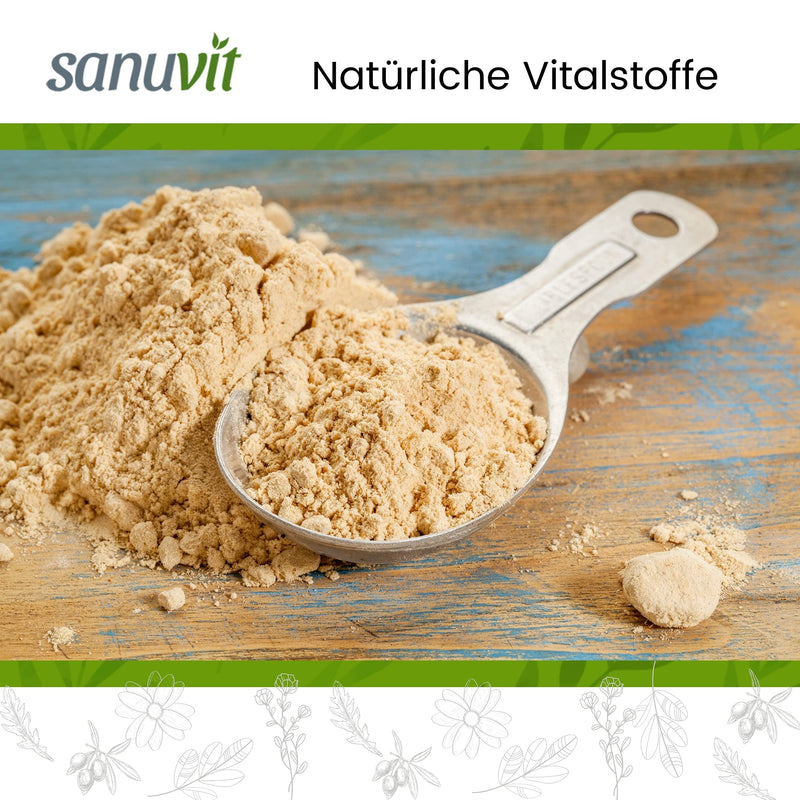 Sanuvit® sunflower lecithin 500g | Pure lecithin | High bioavailability | Quality from Austria | Vegan - NewNest Australia