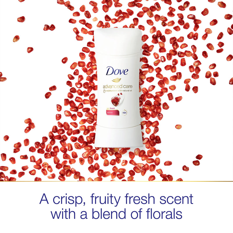 Dove Advanced Care Antiperspirant Deodorant Stick for Women, Revive, for 48 Hour Protection And Soft And Comfortable Underarms, 2.6 oz, 2 Count - NewNest Australia
