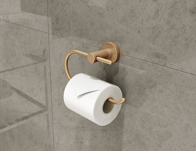 Symmons 353TP-BBZ Dia Wall-Mounted Toilet Paper Holder in Brushed Bronze No Cover - NewNest Australia