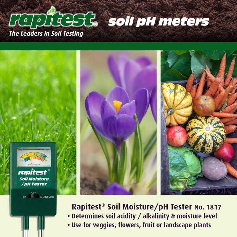 Luster Leaf 1817 Rapitest Soil pH/Moisture Tester - NewNest Australia