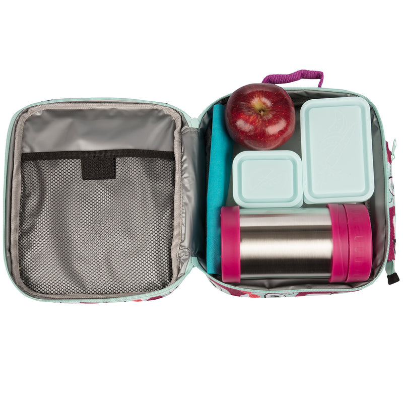 NewNest Australia - Bentology Lunch Box for Kids - Girls and Boys Insulated Lunchbox Bag Tote - Fits Bento Boxes Kitty 