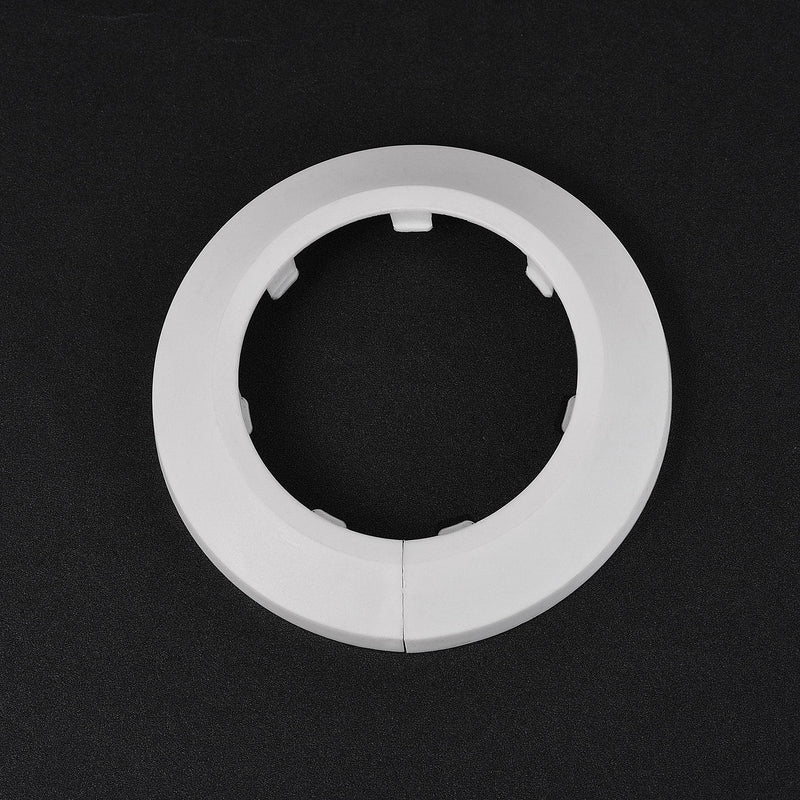 uxcell Pipe Cover Decoration, 63mm PP Plastic Radiator Escutcheon Water Pipe Drain Line Cover White 10pcs - NewNest Australia