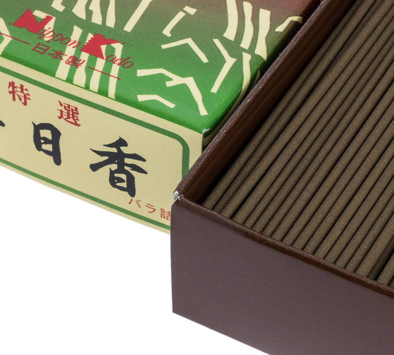 NewNest Australia - MAINICHI-KOH Kyara Deluxe 300 sticks by NIPPON KODO, Japanese Quality Incense Since 1575 