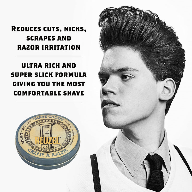 Reuzel Shave Cream, Reduces Cuts and Nicks, 95.8 g - NewNest Australia