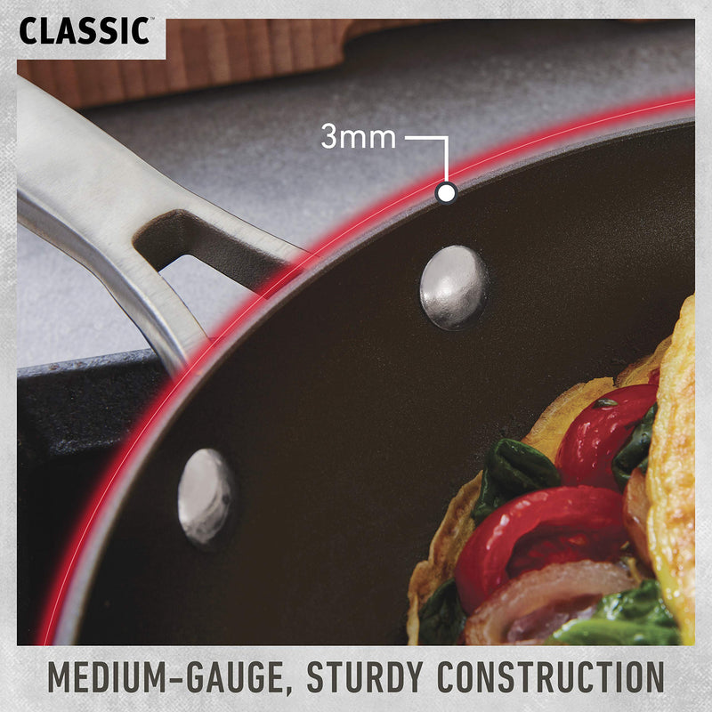 Calphalon 1934149 Classic Nonstick Omelet Fry Pan, 8", Grey 8" - NewNest Australia