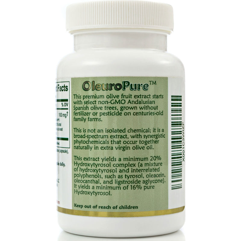 20% Hydroxytyrosol Complex™ Olive Fruit Extract - Super Strength 100% Grown & Extracted in Spain. 100 mg, 90 Capsules. from Island Nutrition, The Maker of Real European Olive Leaf Extract. - NewNest Australia