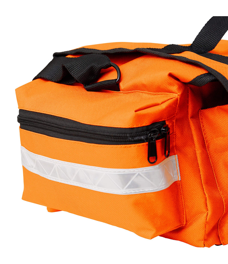 Primacare KB-RO74-O Trauma Bag, 7" Height x 17" Width x 9" Depth, Orange - NewNest Australia