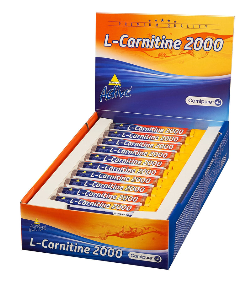 Active L-Carnitine 2000 ampoules, 20 x 25 ml - NewNest Australia