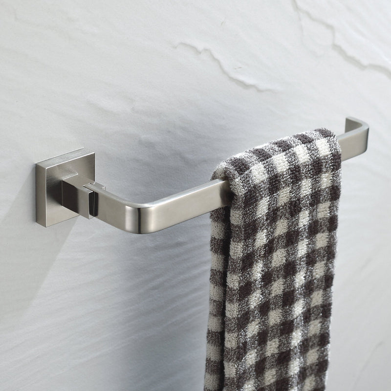Kraus KEA-14425BN Aura Bathroom Accessories - Towel Ring Brushed Nickel - NewNest Australia