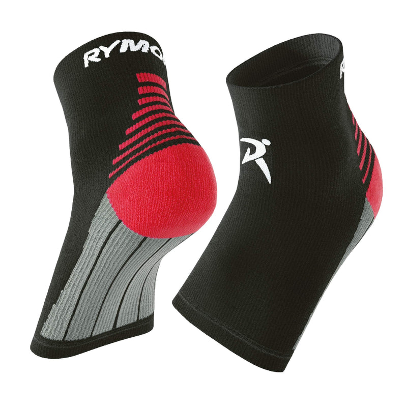 Rymora Plantar Fasciitis Support Socks -Medium, Arch, Heel and Ankle Compression Socks -Flexible Foot Support Socks for Men and Women -Black Black (One Pair) Medium: 21-25cm arch circumference - NewNest Australia