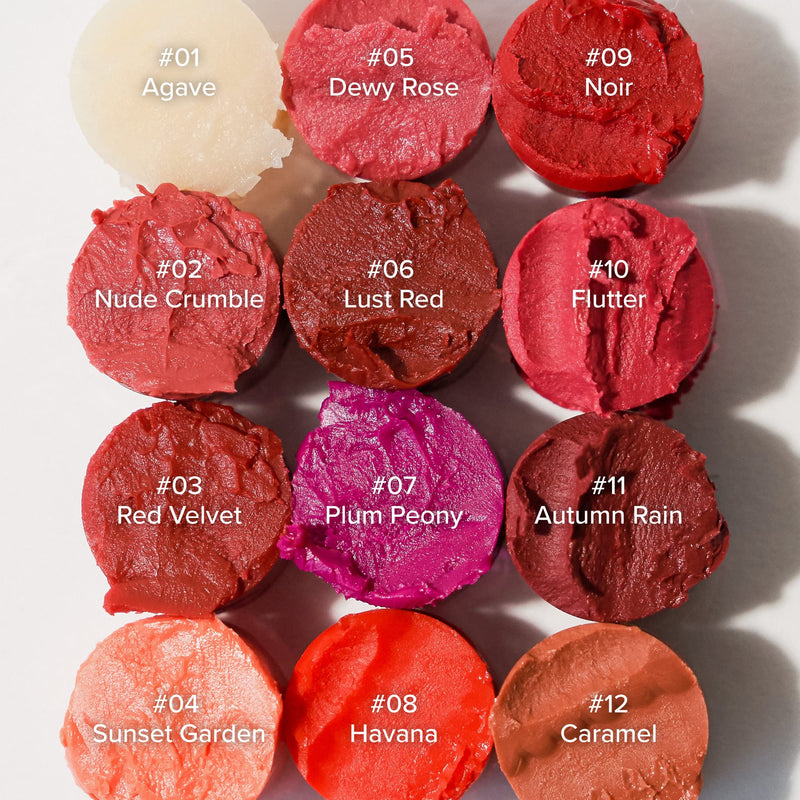 Melixir Vegan Lip Butter #01 Agave(Clear) (+11 more colors) 0.13oz, Bee Free, Petrolatum Free, Deep Nourishing Plant-Based Vegan Chapstick, Vegan Lip Balm for Dry, Cracked and Chapped Lips 01 Agave (Clear) - NewNest Australia