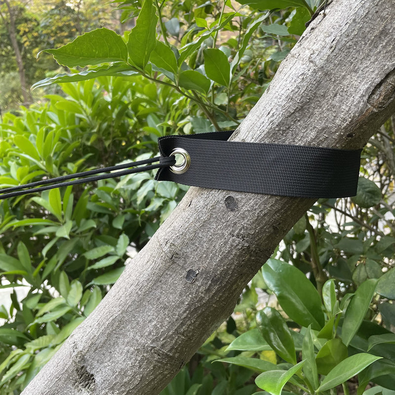 12 Pack Tree Straps with Grommets for Staking - 15.75" Tree and Plant Supports for Saplings and Newly Planted Plants Black - NewNest Australia