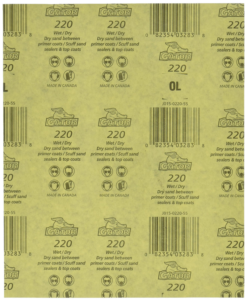 ALI INDUSTRIES 4241 Sandpaper-Sheets, 9" x 11" - NewNest Australia