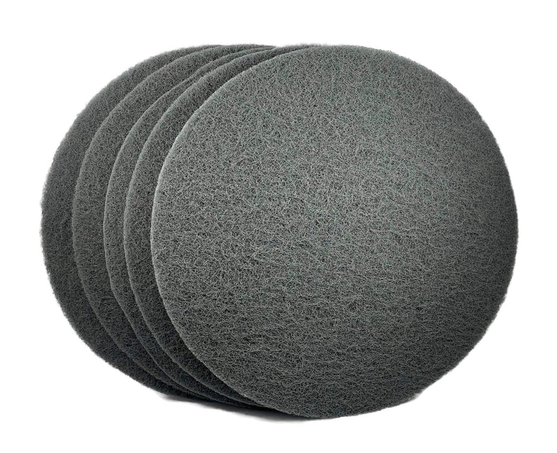 Sungold Abrasives 078878 Grey UltraFine Non-Woven Sanding Disc for GEM Sander 5-Pack, 11-1/4" - NewNest Australia