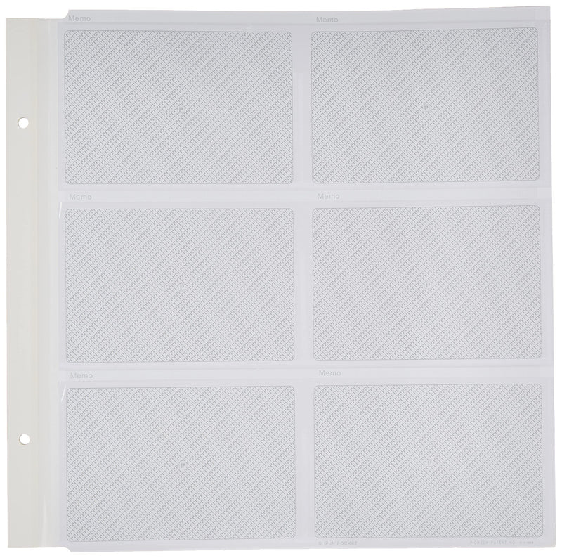 Pioneer Memo Pocket Album Refill 4-Inch by 6-Inch for mp-46 albums - NewNest Australia