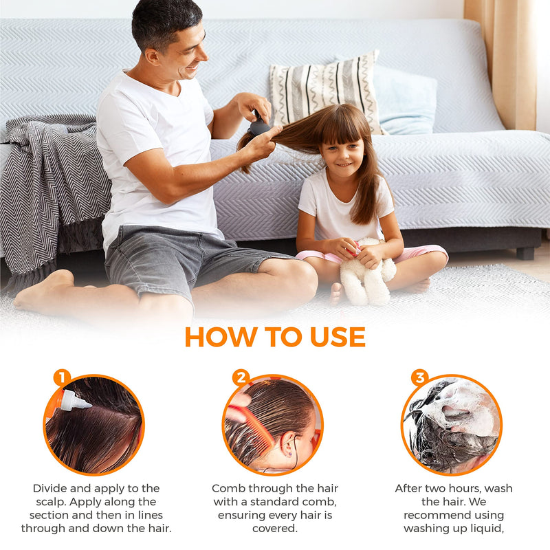 NitNOT - NitNOT Headlice Treatment As Seen On Dragons Den100% Effective Kills All Head Lice & Eggs. Premium Nit Treatment Lotion (200ml). Lice Treatment for All Hair, for Children and Adults. - NewNest Australia