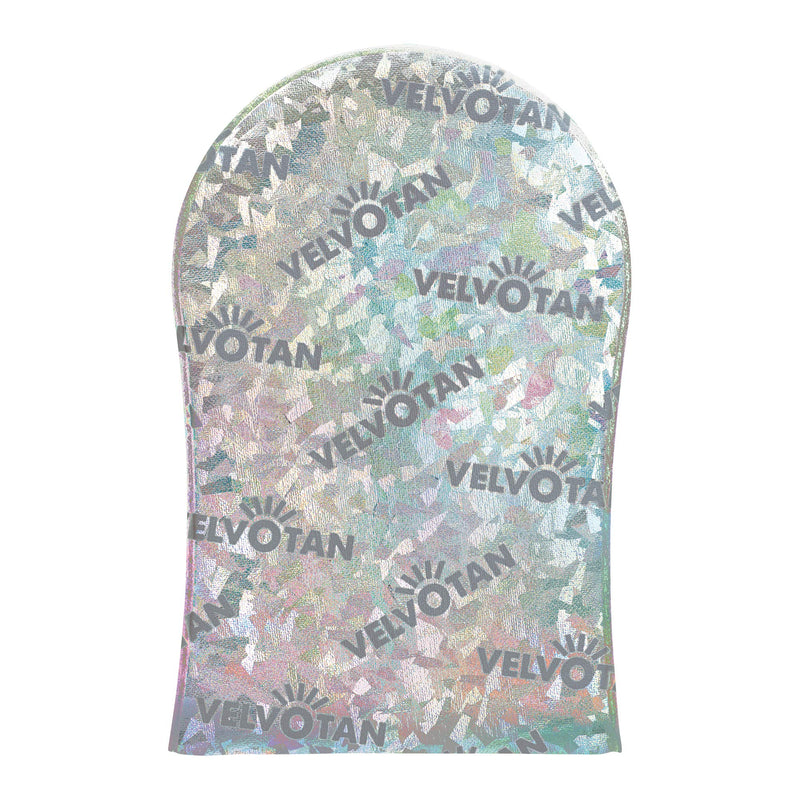 Holographic - The Original Tanning Mitt Velvotan - Self Tanning Applicator - Clever Lotion Resistant - Reusable - Sleek Application - NewNest Australia