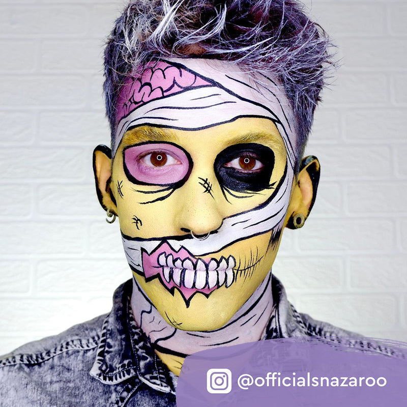 Snazaroo - 1198200 Face Paint Clown White, 50ml 1.69 Fl Oz (Pack of 1) - NewNest Australia