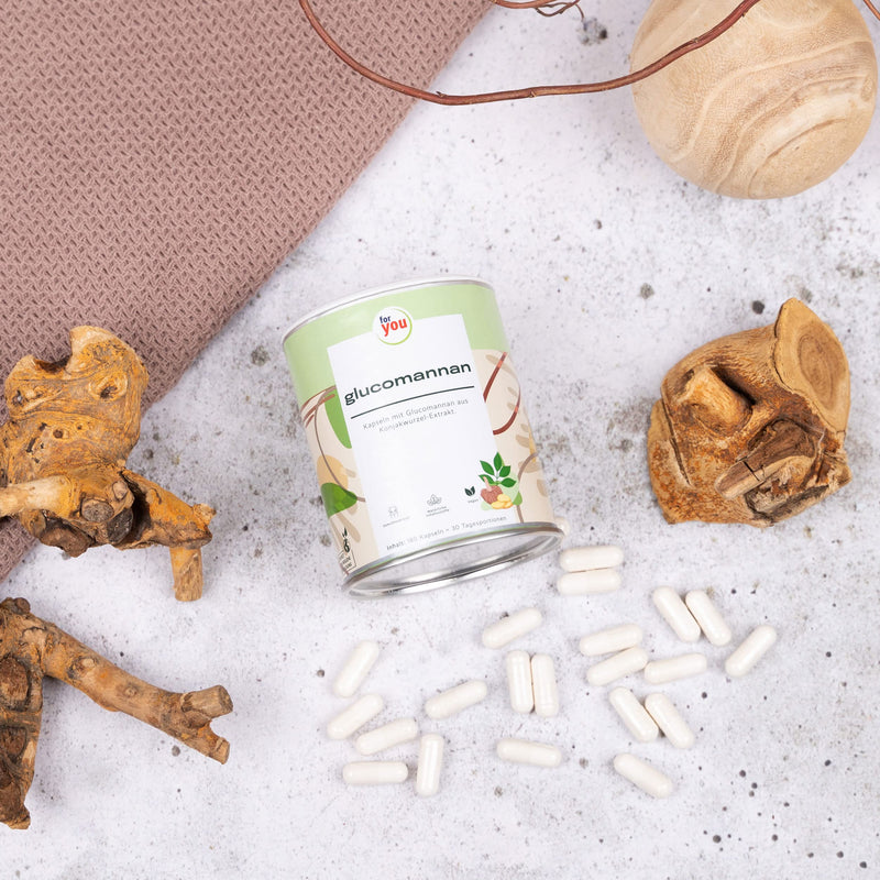 Glucomannan Capsules | 180 Capsules 3000Mg Per Daily Dose Glucomannan From Konjac Root Extract | With 95% Standardized Glucomannan Content | Saturation Capsules High Dose And Vegan - NewNest Australia