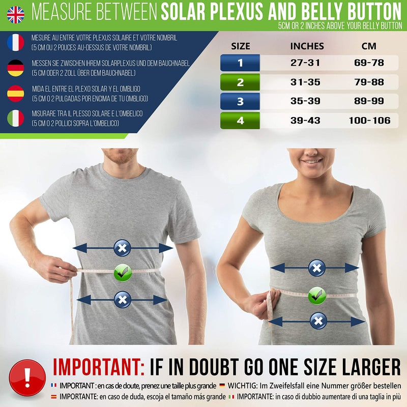 Aheal Back Support Belt | Back Straightener For Men And Women | Posture Correction Back | Back Extensors | Relief From Back Pain | Adjustable Back Strap | Size 1 Skin 69-78 Cm (Pack Of 1) - NewNest Australia