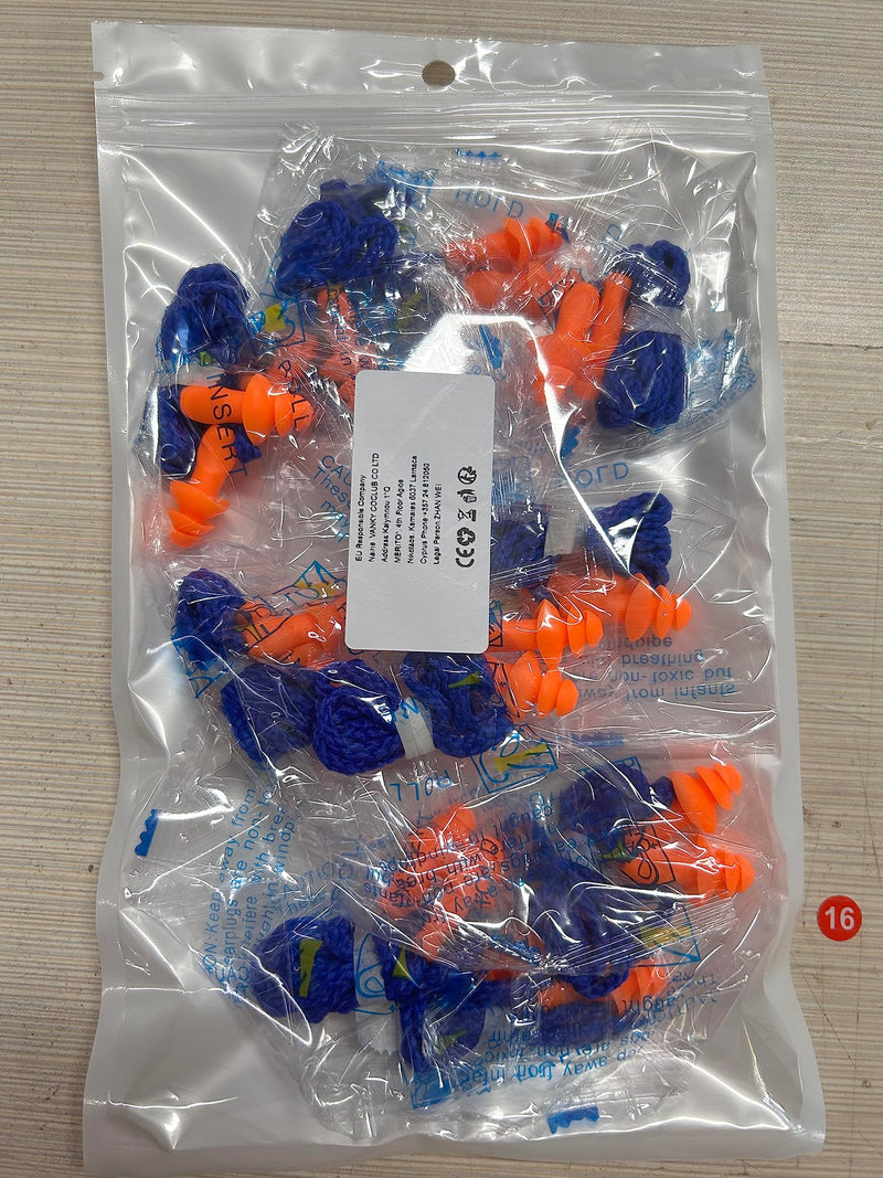 Silicone Ear Plugs With Cord, Soft Reusable Silicone Ear Plugs, Ear Plugs For Swimming, Earplugs For Sleeping, Noise Reducing Earplugs For Work, Study, Loud Places - NewNest Australia