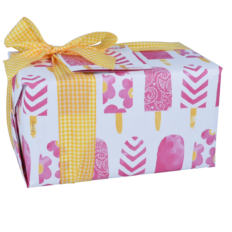 Bomb Cosmetics Ice Cream Queen Handmade Wrapped Bath & Body Gift Pack, Contains 5-Pieces, 620g - NewNest Australia