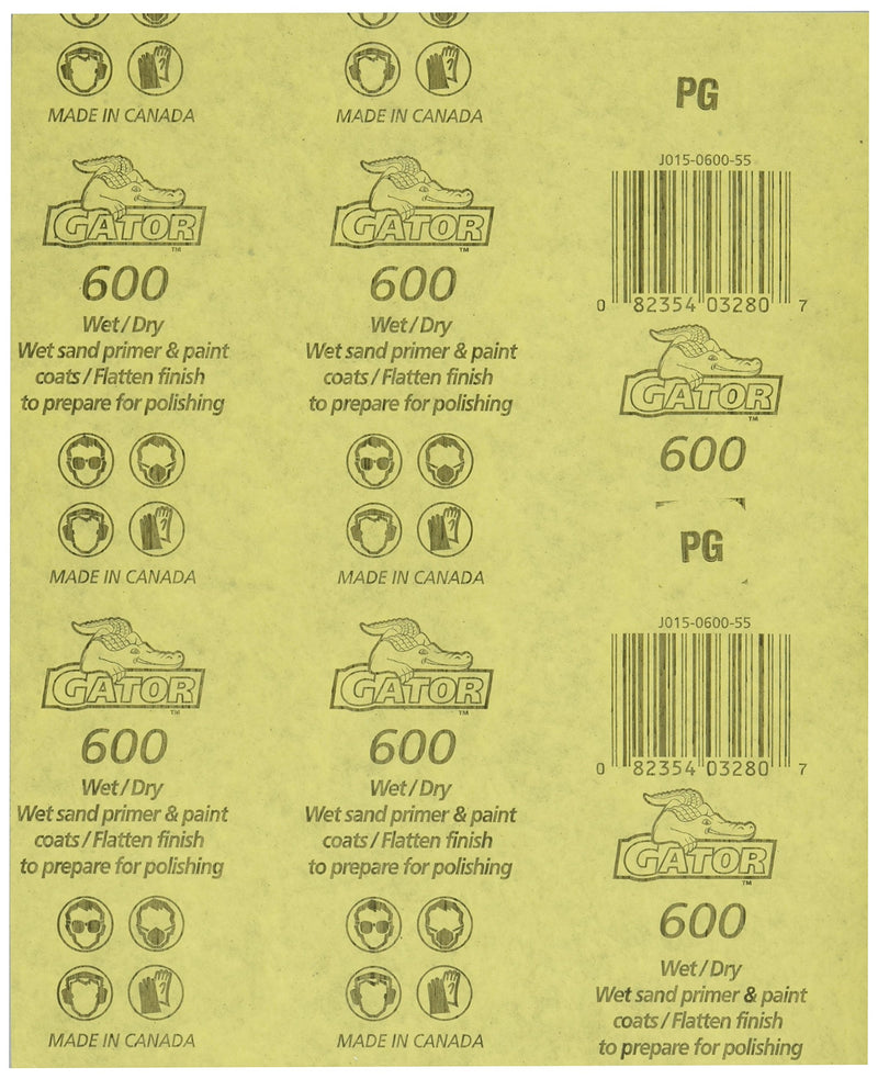 ALI INDUSTRIES 4238 Sandpaper-Sheets, 9" x 11" - NewNest Australia