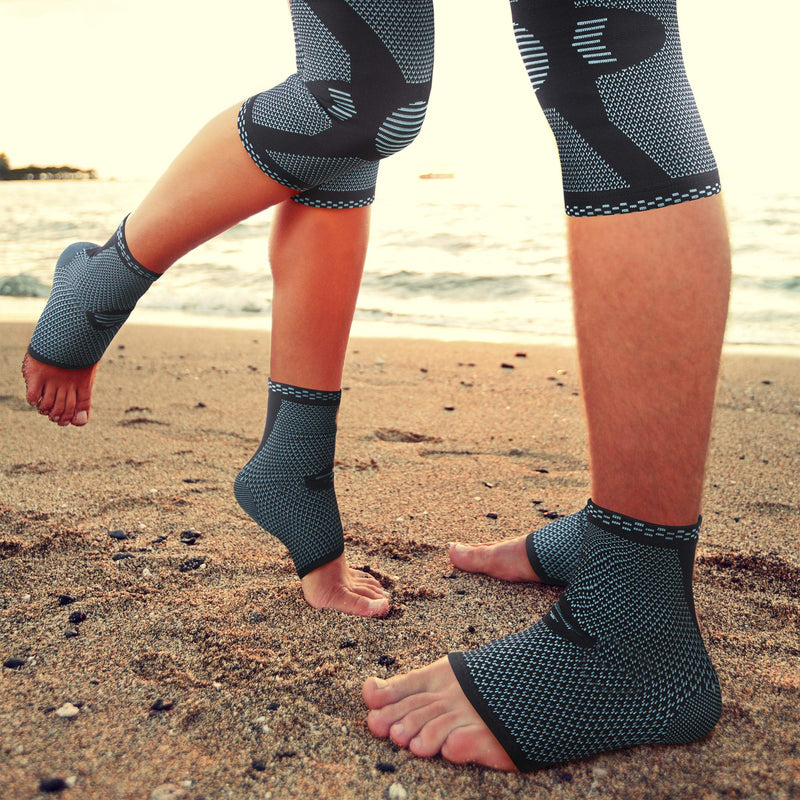 Vigo Sports Anti Slip Knee Support For Sports Pain Relief & Recovery - Optimal Knee Pads For Men & Women - Elastic Knee Pads For Volleyball, Running & Jogging - NewNest Australia