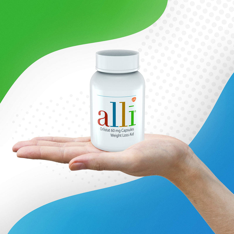 alli Weight Loss Diet Pills, Orlistat 60 mg Capsules, Non Prescription Weight Loss Aid, 120 Count Refill Pack - NewNest Australia