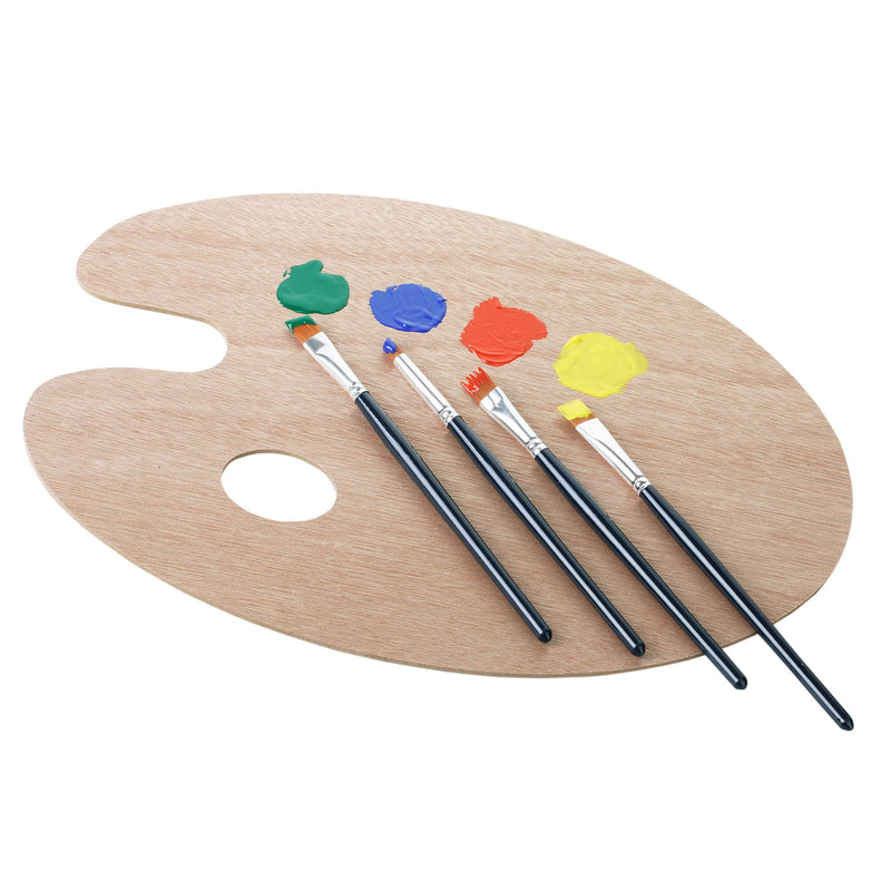 Mr. Pen- Wooden Paint Palette, 2 Pack, Artist Palette, Painting Palette, Oil Paint Palette, Wood Paint Palette, Art Pallet for Painting, Palettes, Wood Paint Pallet, Pallets for Painting, Wood Palette - NewNest Australia