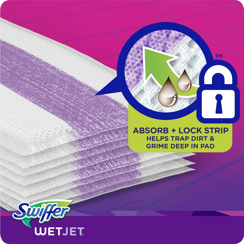 Swiffer WetJet Hardwood Floor Cleaner Spray Mop Pad Refill, Multi Surface, 24 Count WetJet Pad Refill - NewNest Australia