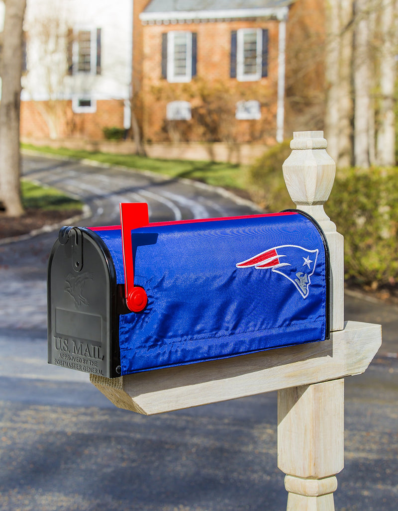 Team Sports America NFL New England Patriots 2MBC3818New England Patriots, Mailbox Cover, Blue - NewNest Australia