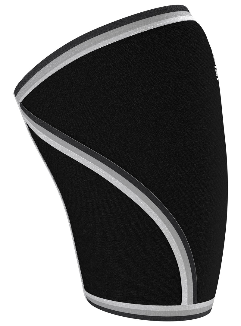 Nordic Lifting Knee Supports (1 Pair) Support & Compression For Weightlifting, Powerlifting & Cross Training - 7Mm Neoprene Support For The Best Squats - For Both Women And Men - (L, Black) - NewNest Australia