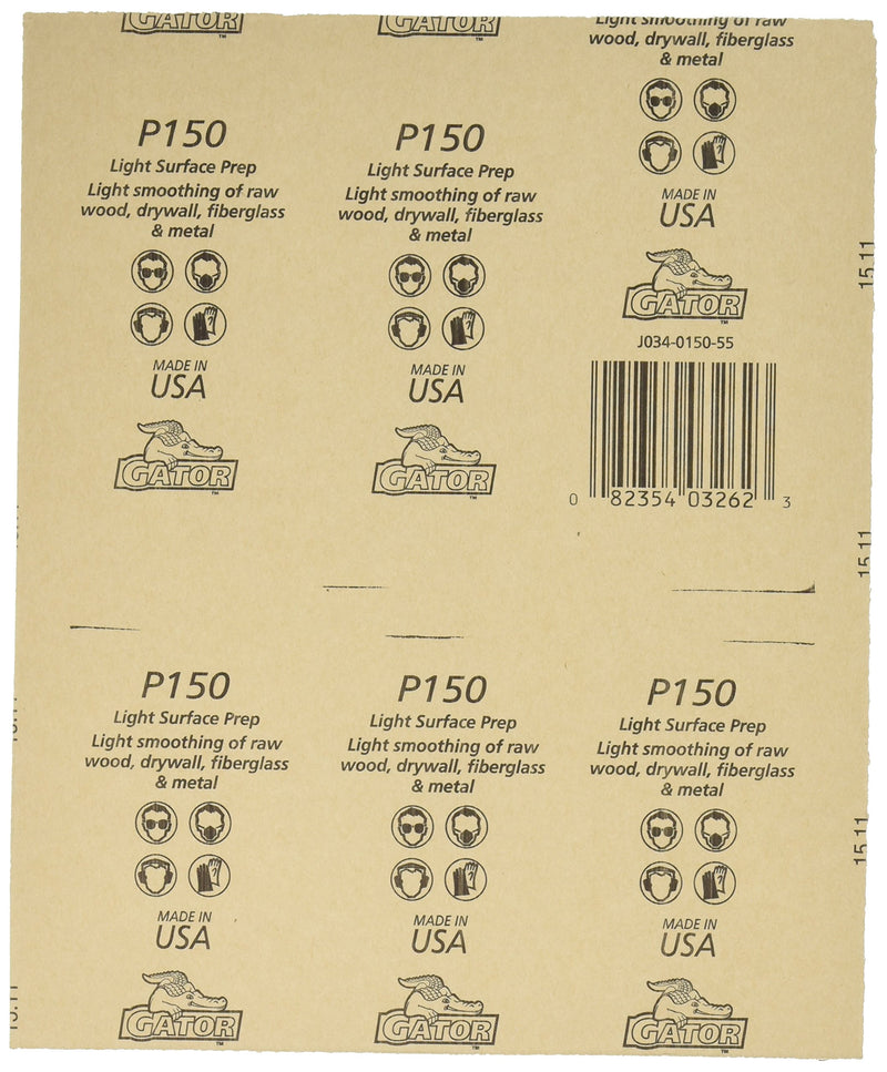 ALI INDUSTRIES 4207 Sandpaper-Sheets, 9" x 11" - NewNest Australia