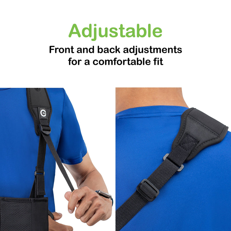 Medical Arm Sling with Split Strap Technology, Ergonomic Design by Custom SLR, Healjoy - NewNest Australia