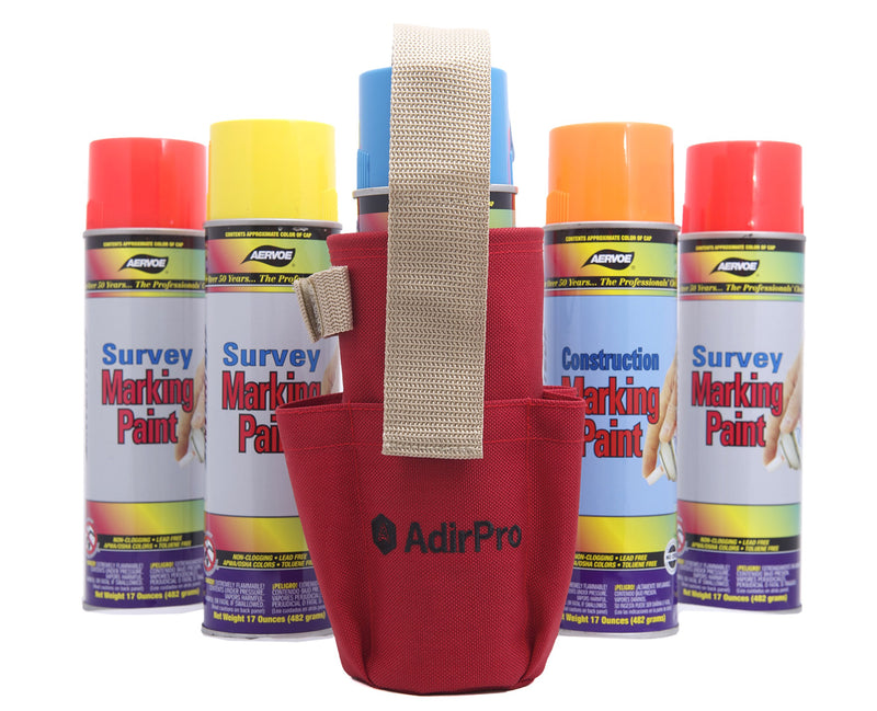 AdirPro Spray Can Holster with Pockets, Belt Loop & Belt Clip - NewNest Australia