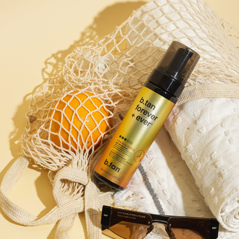 b.tan Ultra Long Lasting Self Tanner | b.tan Forever + Ever - Lasts Up to 11 Days, 100% Natural Sunless Tanner, Fast, No Fake Tan Smell, No Added Nasties, Vegan, Cruelty & Paraben Free, 6.7 Fl Oz - NewNest Australia