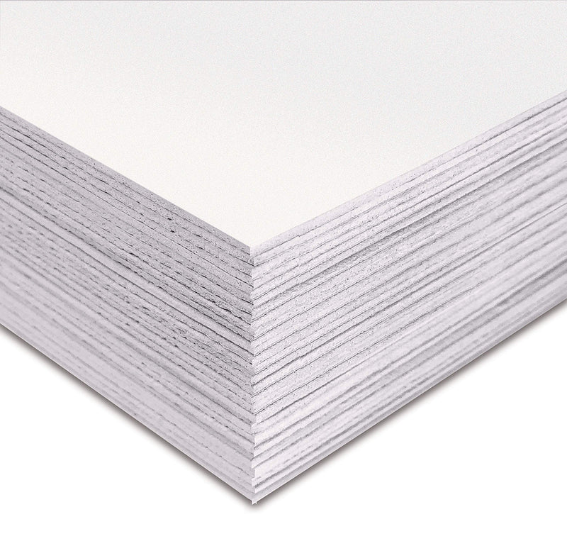 White EVA Foam Sheets, 30 Pack, 2mm Thick, 9 x 12 Inch, by Better Office Products, White Color, for Arts and Crafts, 30 Sheets Bulk Pack - NewNest Australia