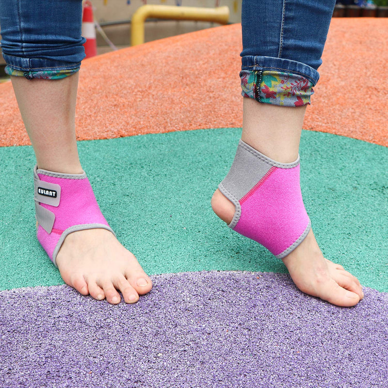 Eulant Children'S Ankle Supports, Foot Support, Breathable (1 Pair), Ankle Support For Boys And Girls, Ankle Supports For Running, Dancing, Martial Arts, Scooter, Skiing, Basketball, Football - NewNest Australia